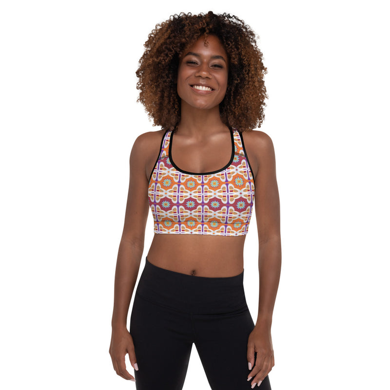 Groovin Love Flow 2 Sports Bra | Queer Art & Black Pride