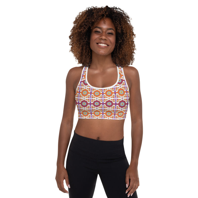 Groovin Love Flow 2 Sports Bra | Queer Art & Black Pride