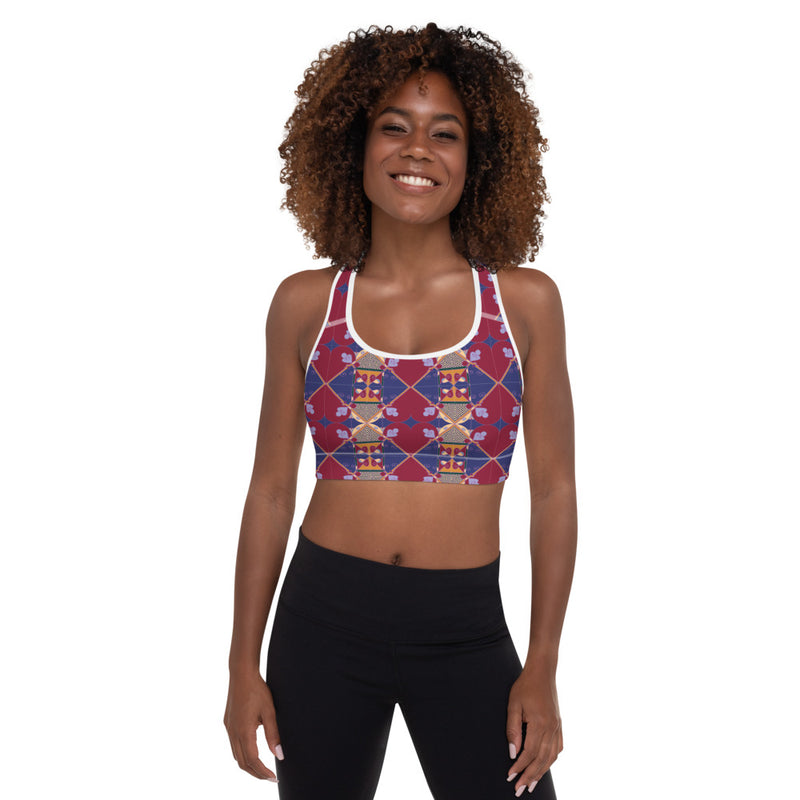 Ujamaa Sports Bra | Kwanzaa & Black Pride Activewear