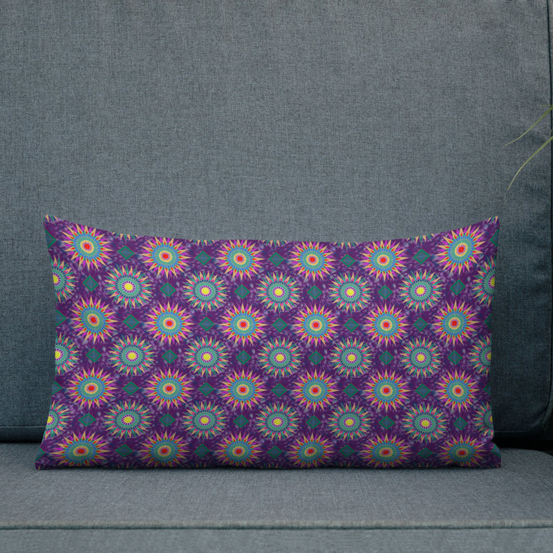 Bonfire Night Throw Pillow | Black Queer Art