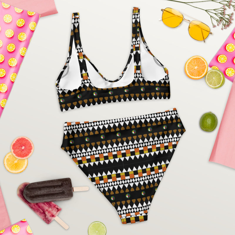 Fulani's Desire Bikini | Afrocentric Swimwear