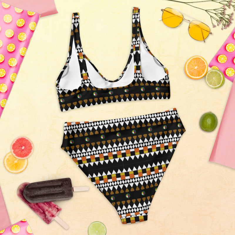 Fulani's Desire Bikini | Afrocentric Swimwear