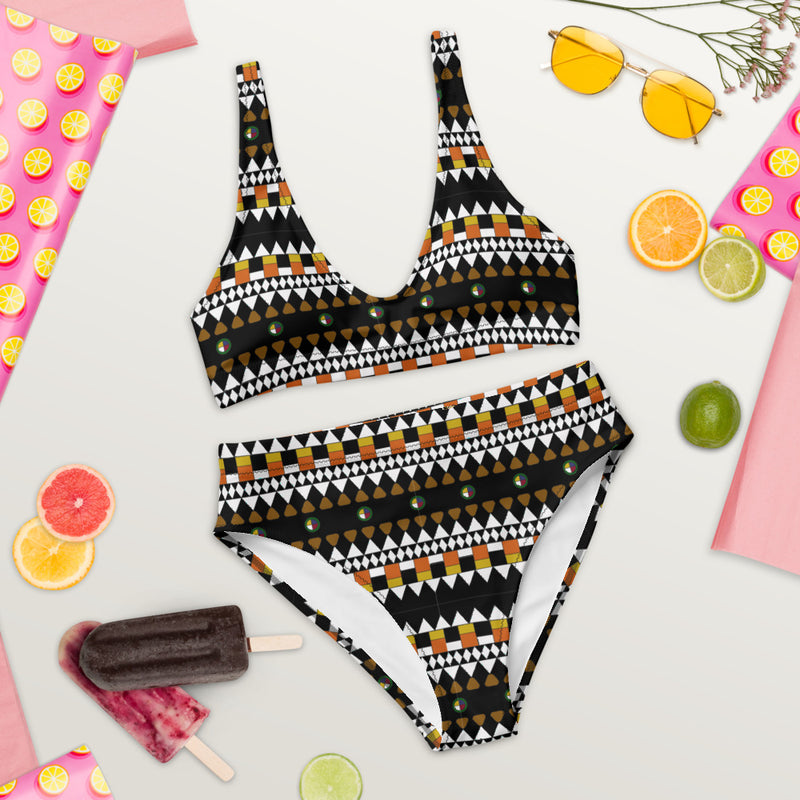 Fulani's Desire Bikini | Afrocentric Swimwear