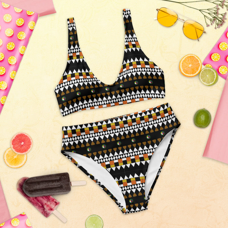 Fulani's Desire Bikini | Afrocentric Swimwear