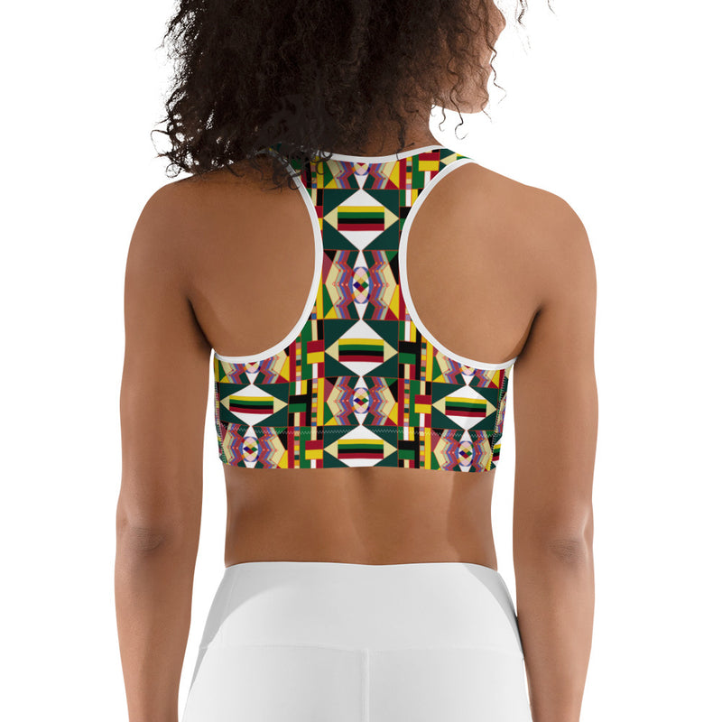 UNTI Padded Sports Bra | Black Heritage Apparel