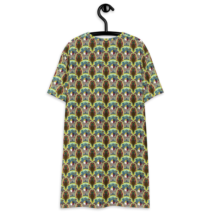 A Cellular Womb-In T-shirt Dress