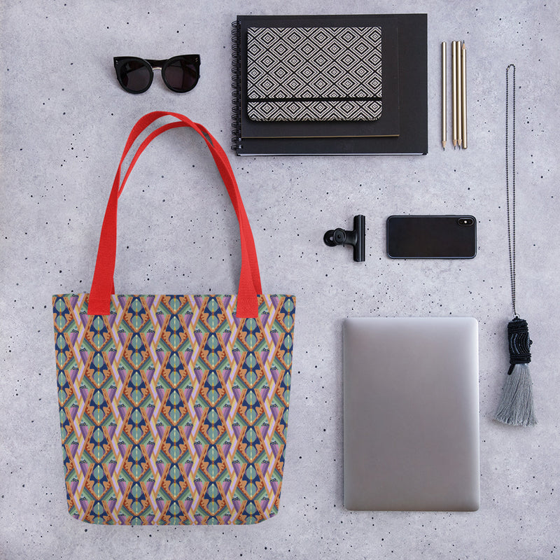 Opening The Worlds Tote Bag | Queer Art & Afrocentric Style