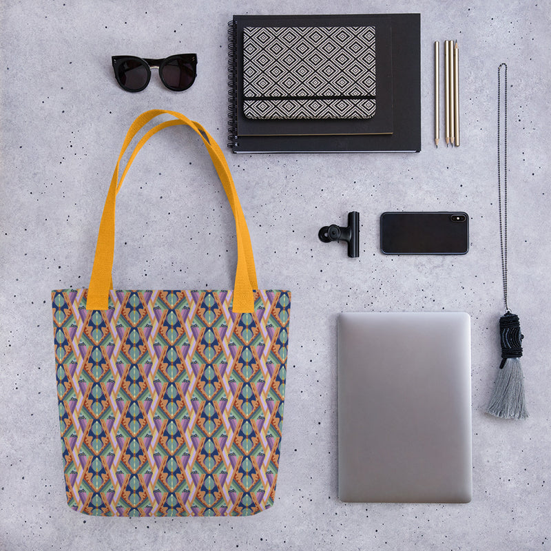 Opening The Worlds Tote Bag | Queer Art & Afrocentric Style