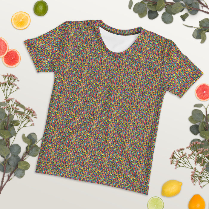 Confetti The Rainbow Dressy  T-shirt