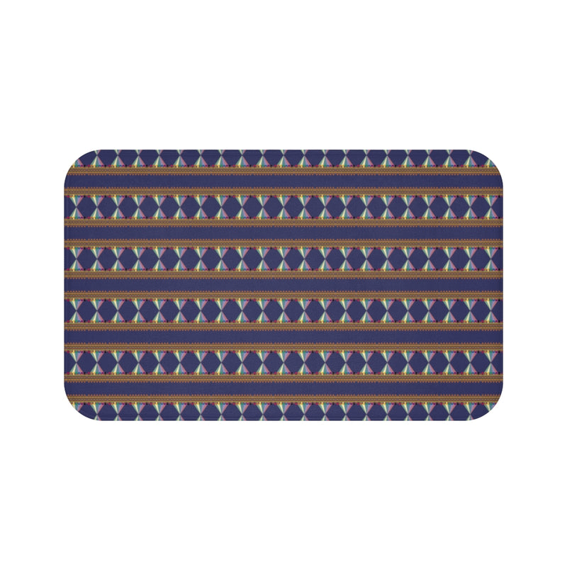 Vibing The Wavelength Bath Mat | Queer Art Home Decor