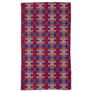 Ujamaa Hand Towel | Black & Kwanzaa Decor