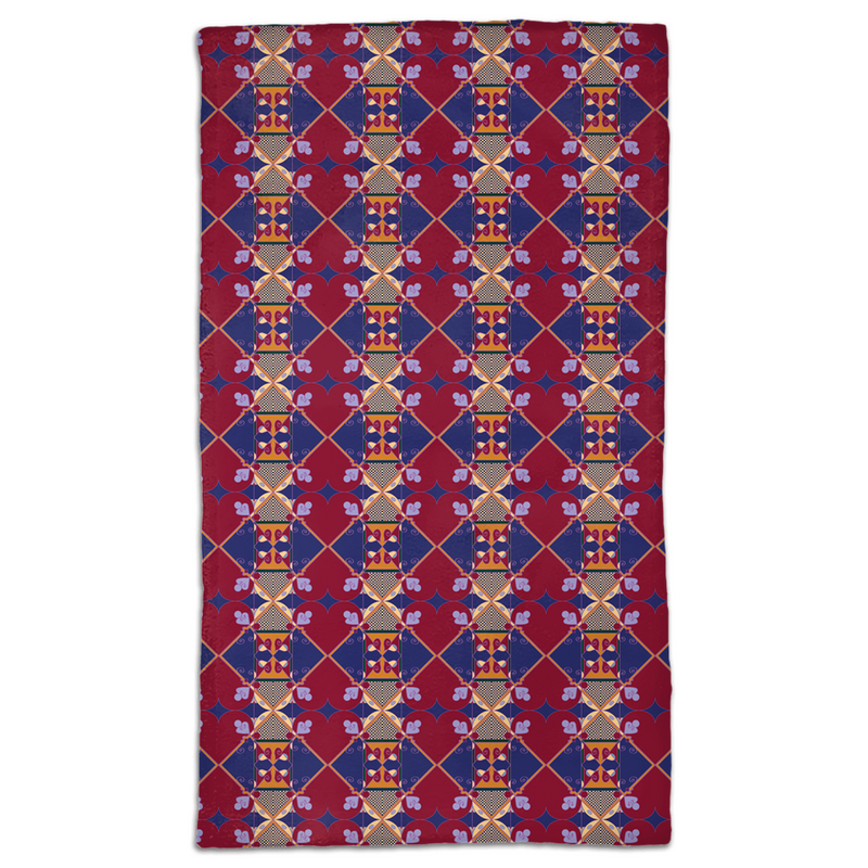 Ujamaa Hand Towel | Black & Kwanzaa Decor