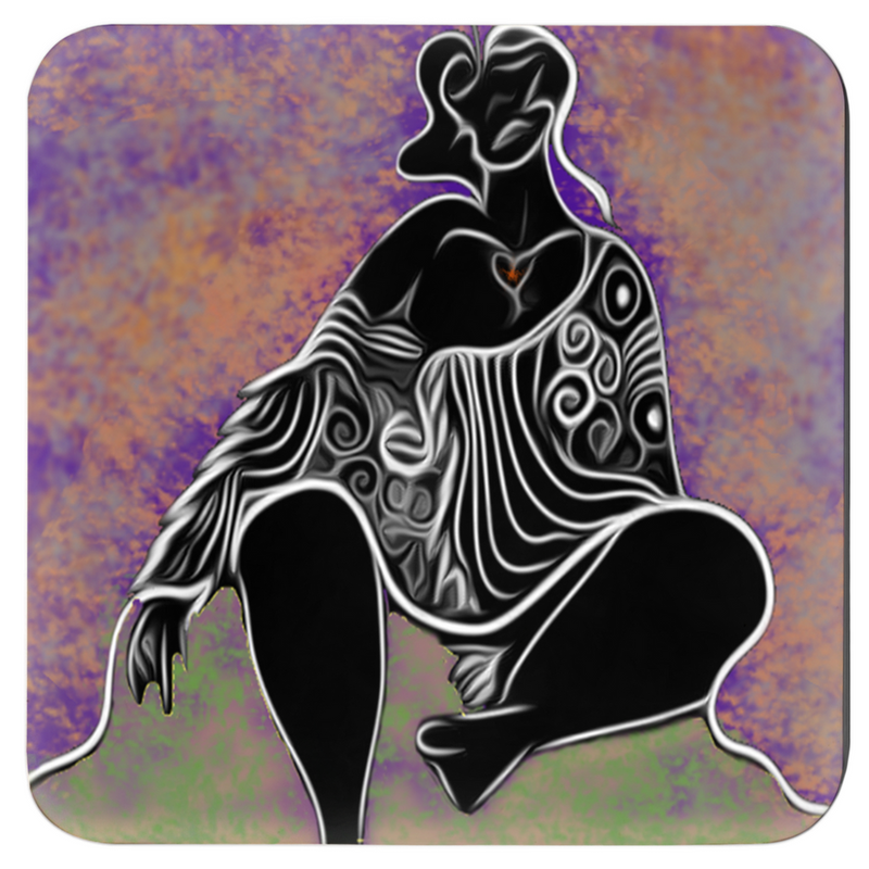 She Thinks Coasters | Black Queer Art