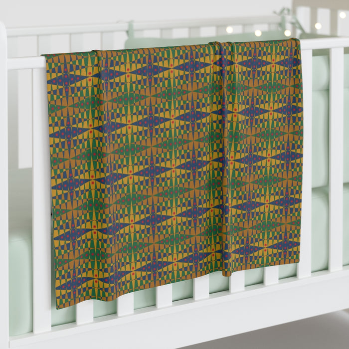Pitti Pat To Market  Baby Swaddle Blanket