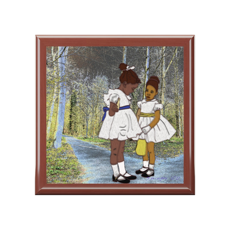 Pitti Patent Leather Jewelry Box | Black Queer Home Decor