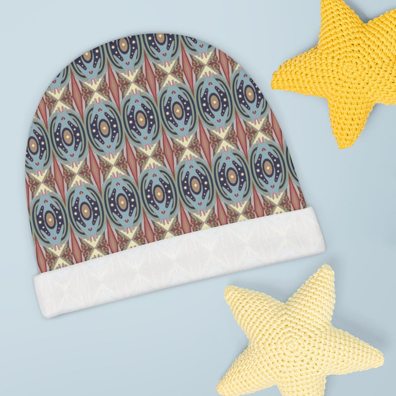 Exit The Cosmic Egg All Over Prints Baby Beanie | Black Queer Art