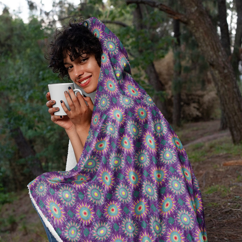 Bonfire Night Hooded Blanket | Black Queer Celebration