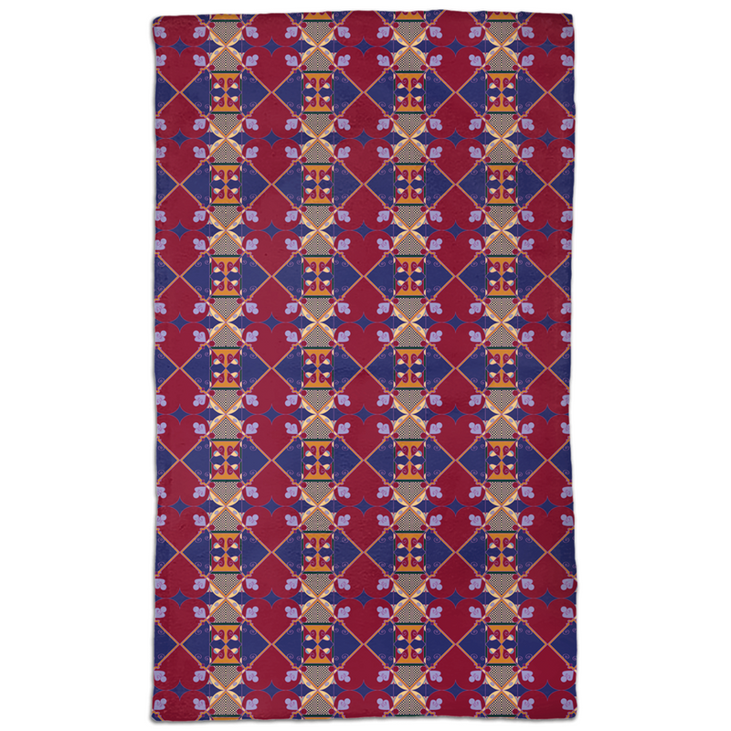 Ujamaa Hand Towel | Black & Kwanzaa Decor