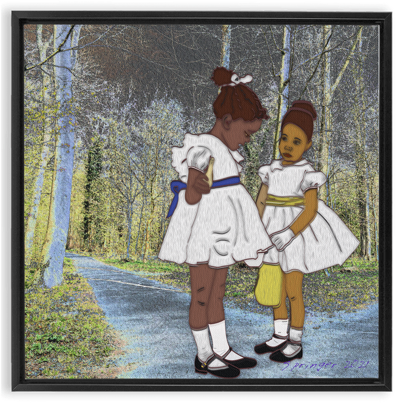 Pitti Patent Leather Wall Decor | Black Queer Art