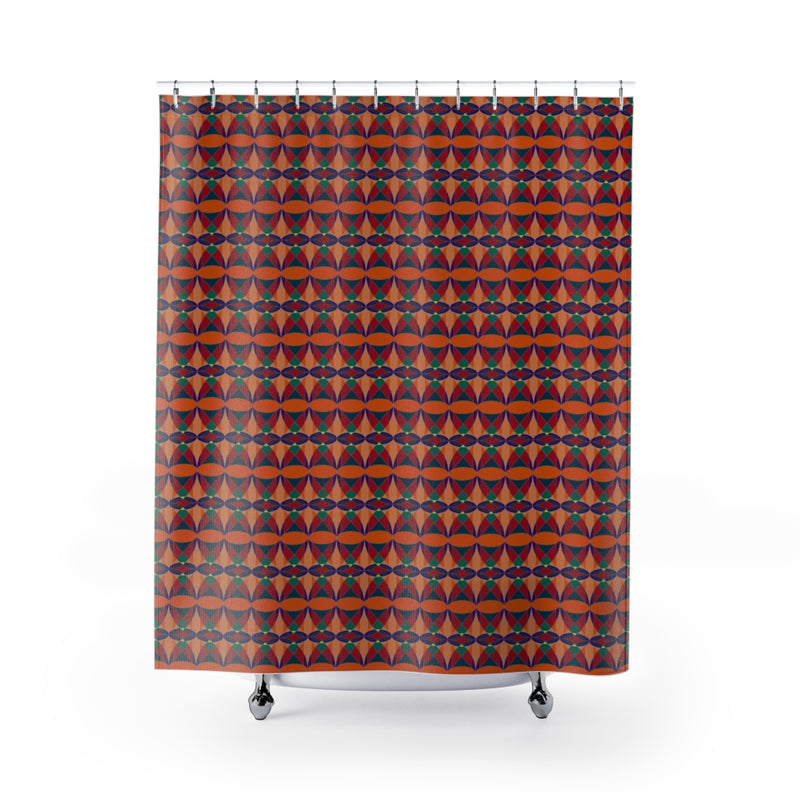 Ujima Shower Curtain | Afrocentric Bathroom Decor