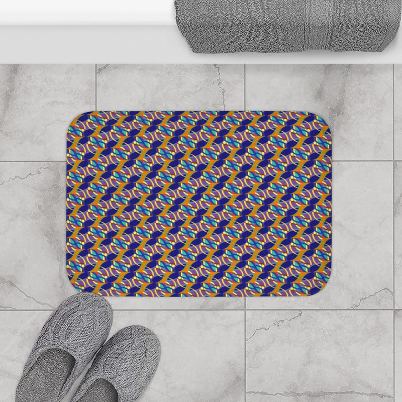 Nana's Strands Bath Mat | Afrocentric Home Decor