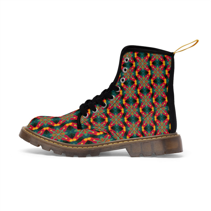 Spiritual Science Canvas Boots