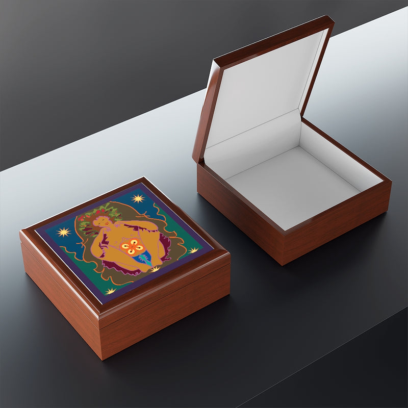 Womanifest Jewelry Box | Black Queer Art Decor