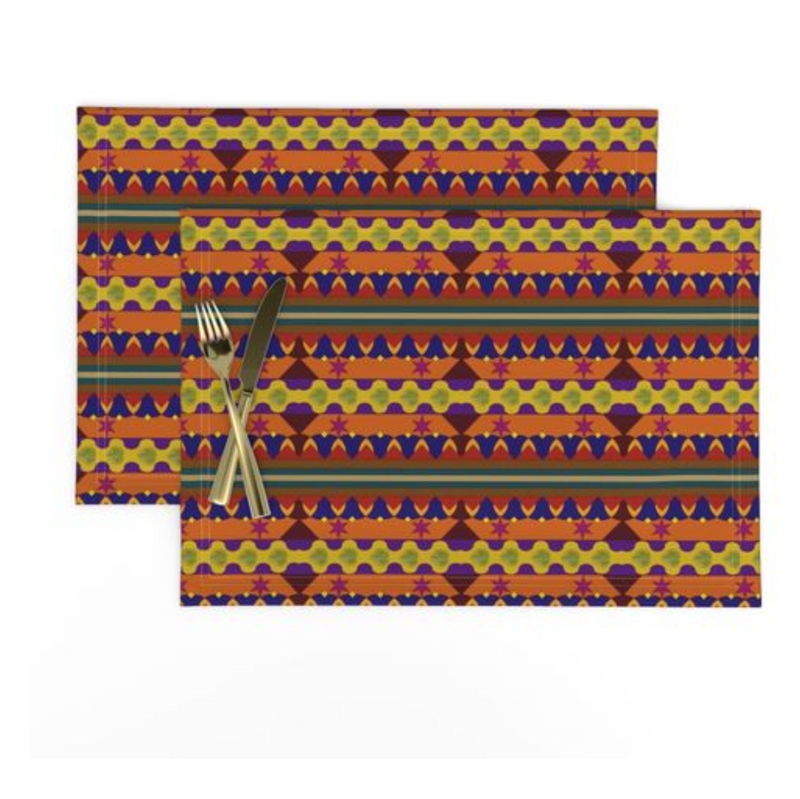 Kujichagulia Fabric Placemats
