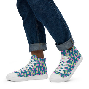 High John, Hey! High Top Canvas Shoes | Black Folklore Art