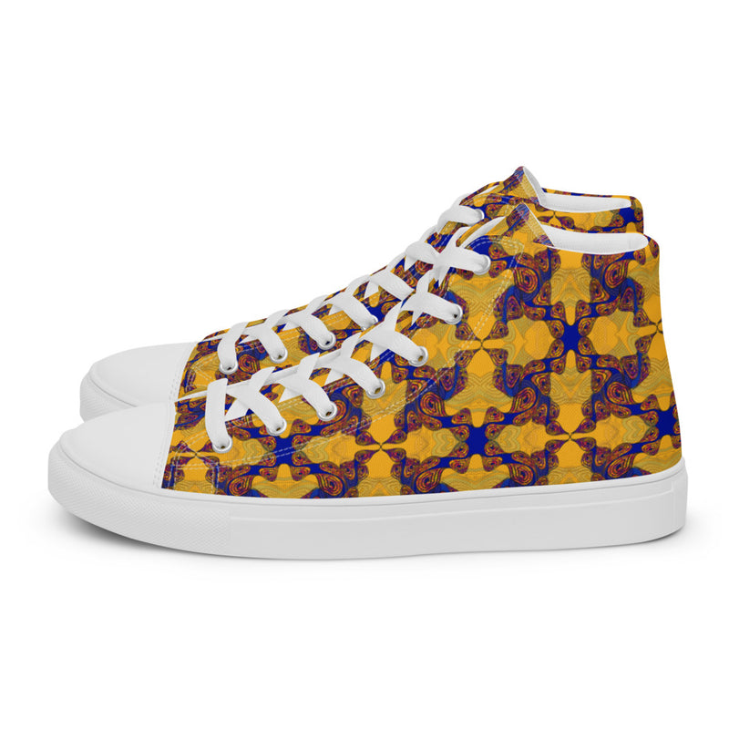 Hot Wata High Top Canvas Shoes | Oshun Inspired Art