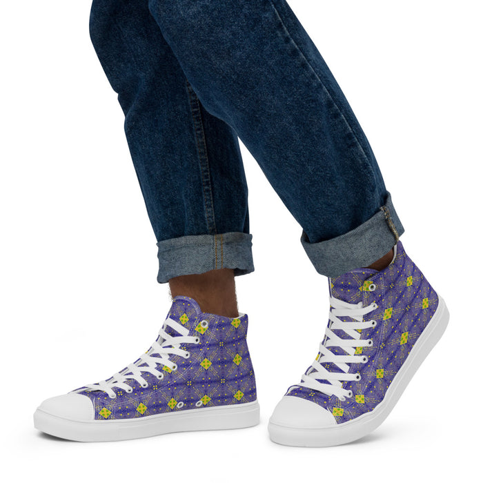 Osolokere Pathways High Top Canvas Shoes