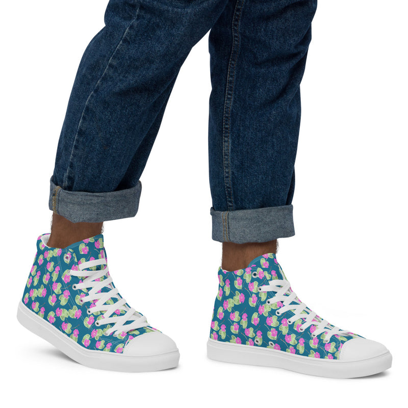 High John, Hey! High Top Canvas Shoes | Black Folklore Art