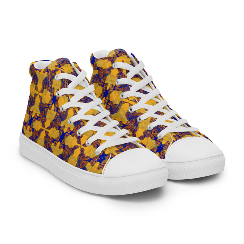 Hot Wata High Top Canvas Shoes | Oshun Inspired Art