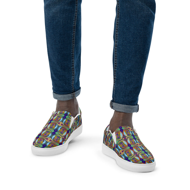 Strong Wind Working Round Toe Slip On | Afrocentric Footwear