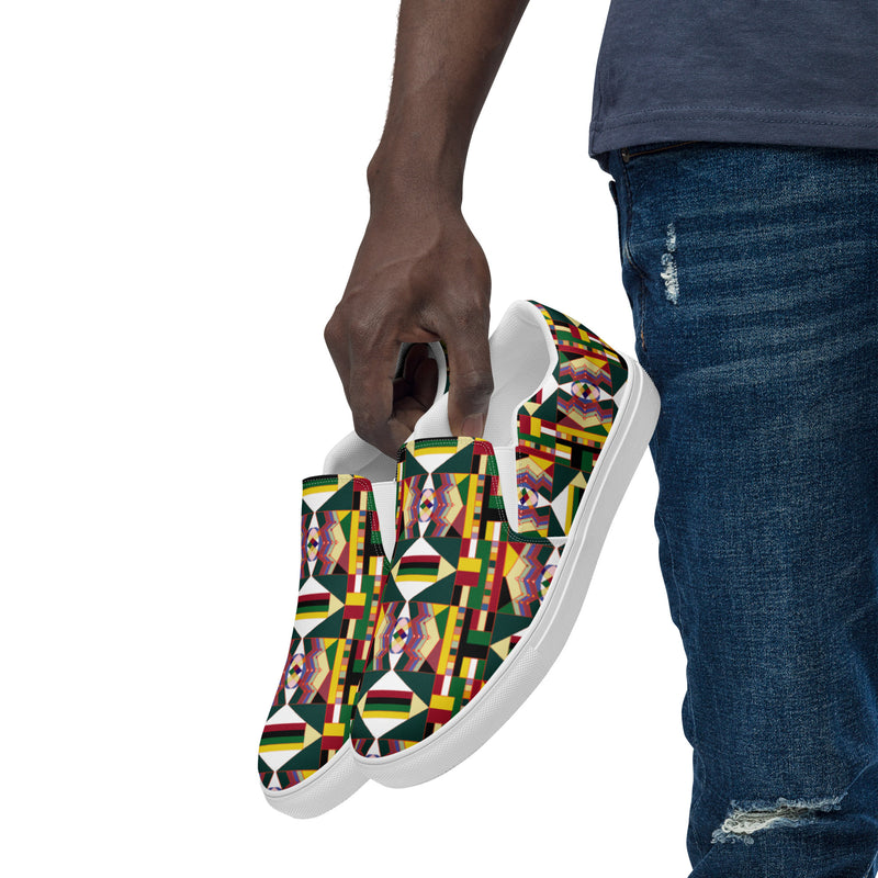 UNTI Round Toe Slip On | Black Pride Footwear