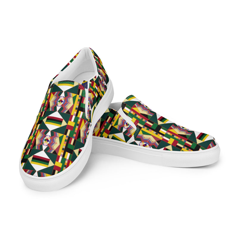 UNTI Round Toe Slip On | Black Pride Footwear