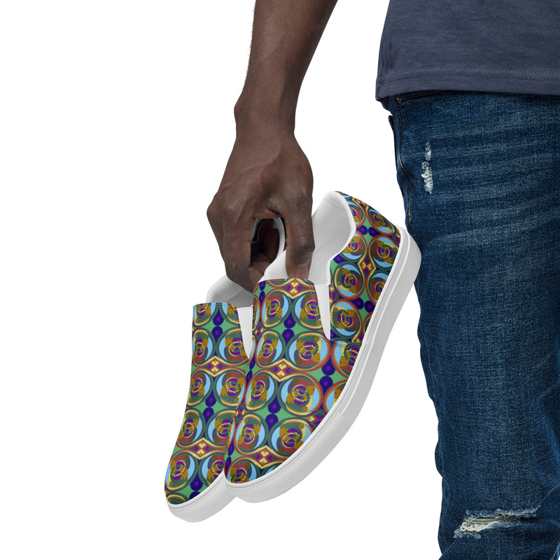 Strong Wind Working Round Toe Slip On | Afrocentric Footwear