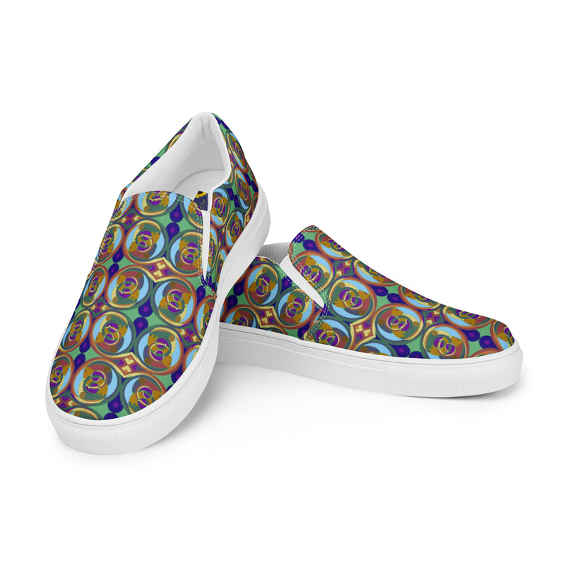 Strong Wind Working Round Toe Slip On | Afrocentric Footwear