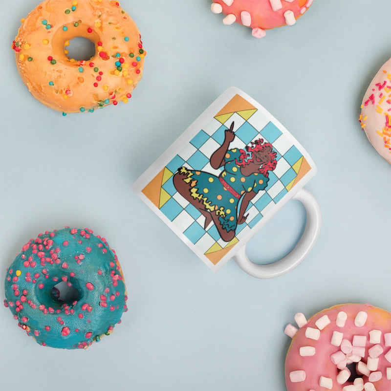 Your Lil Bird Friend Mug | Black Queer Art