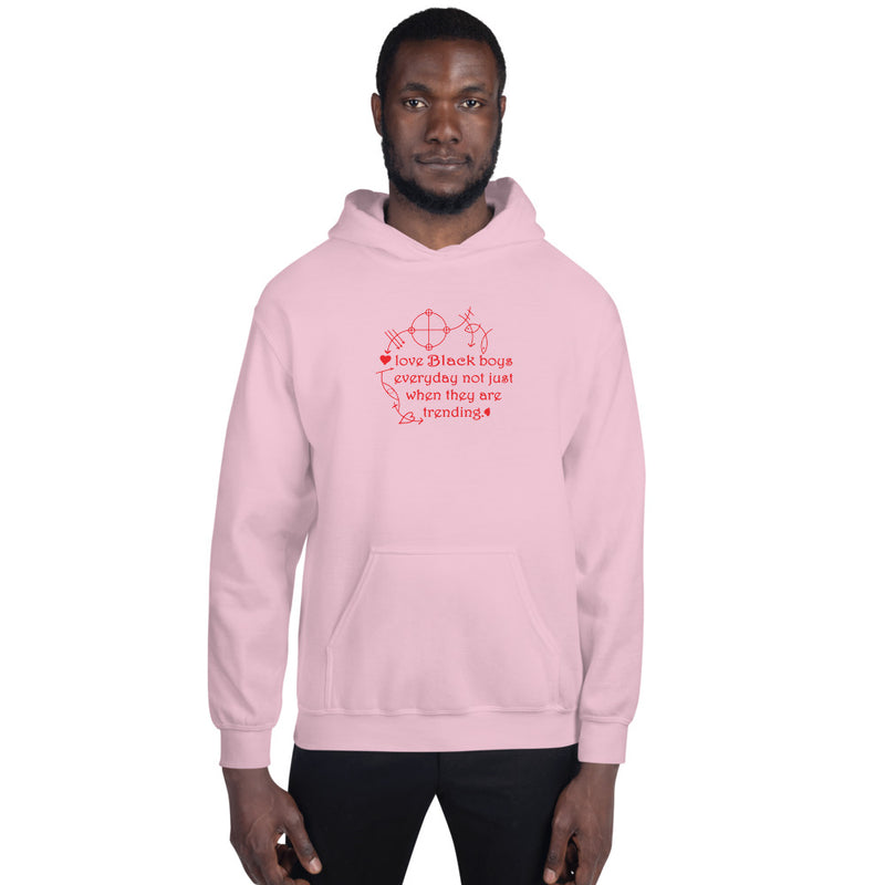 Love Black Boys Everyday Hoodie | Black Boy Joy
