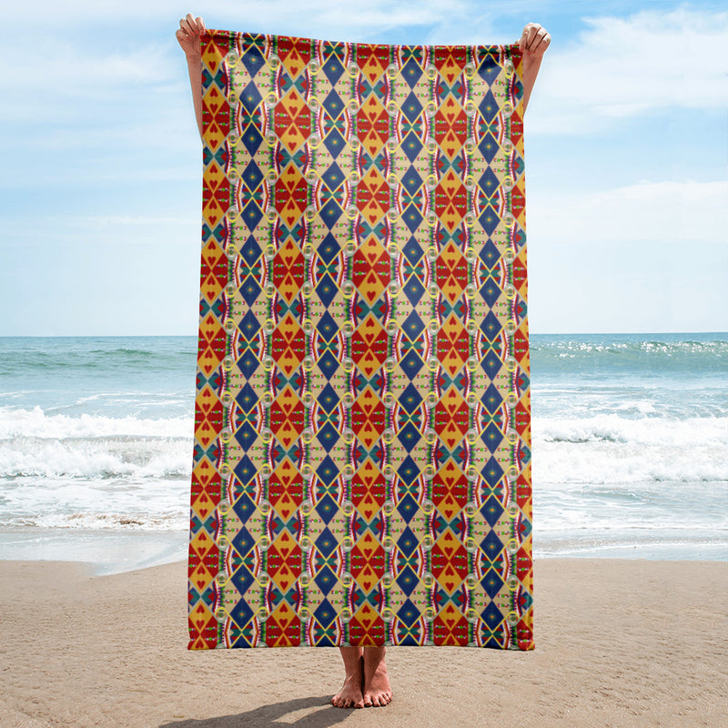 Egun Illuminations Bath Sheet | Ancestral Wisdom & Black Pride