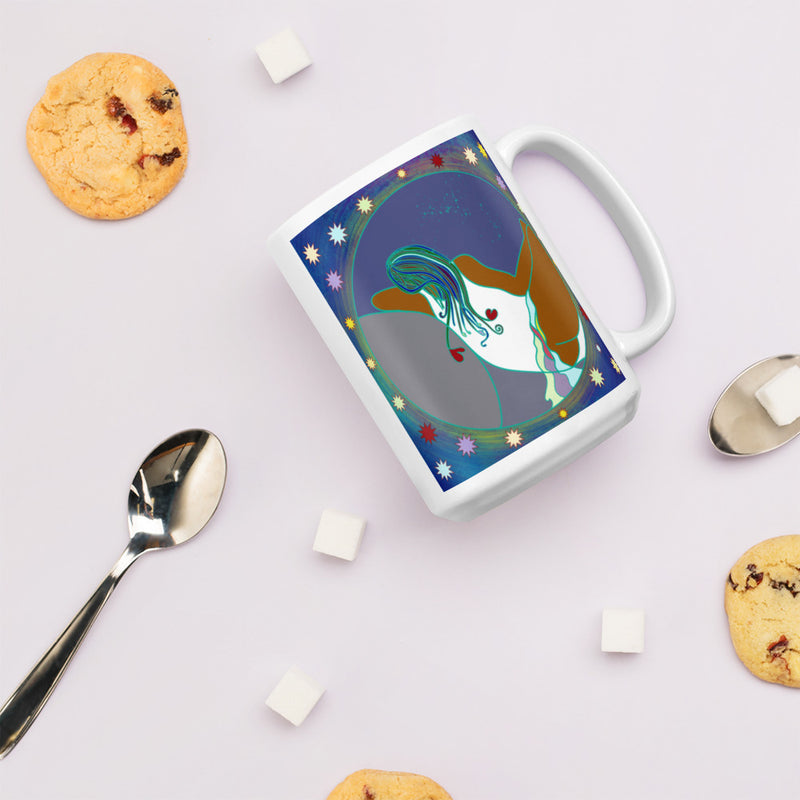 Full Moon Rising Mug | Black Queer Art