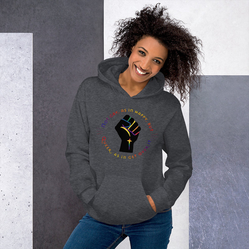 Get Used To It Hoodie | Queer Pride Apparel
