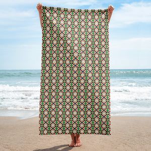 Umoja Bath Sheet | Afrocentric Community Decor