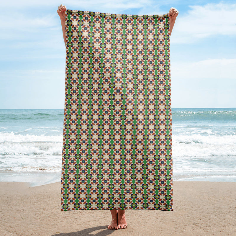 Umoja Bath Sheet | Afrocentric Community Decor