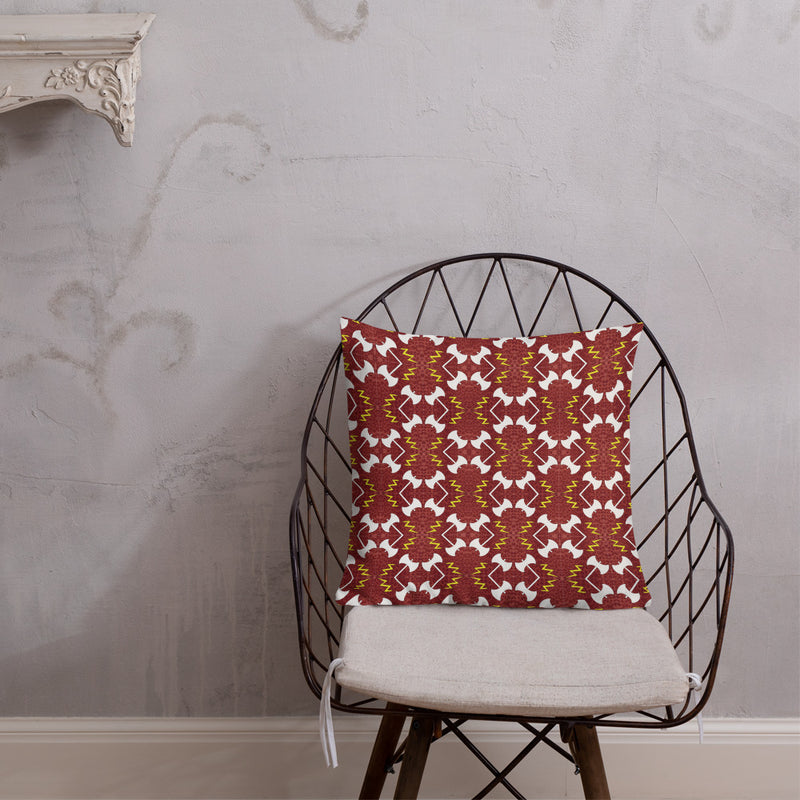 Kabiosile Pillow | Afrocentric Decor & Orisha Art
