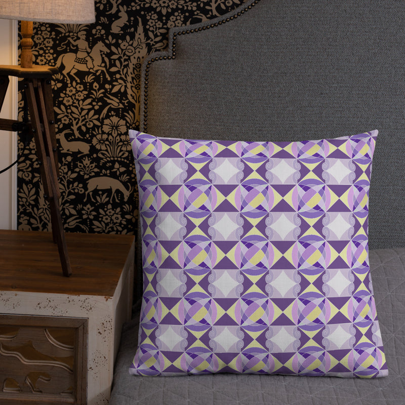 Oba Moro Pillow | Yoruba Orisha Decor