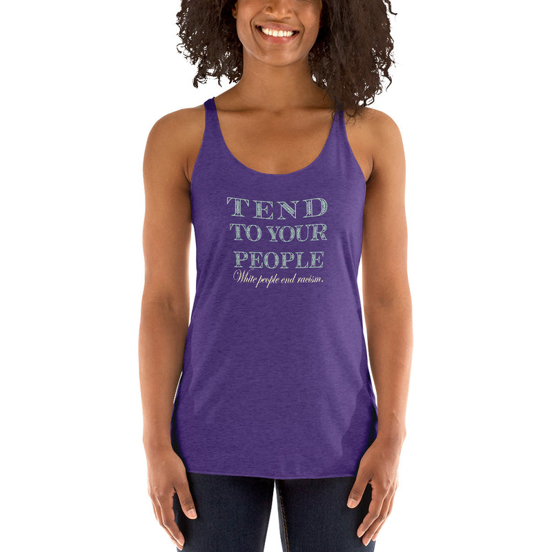 Tend To Your People Tank Top | Black Community Love