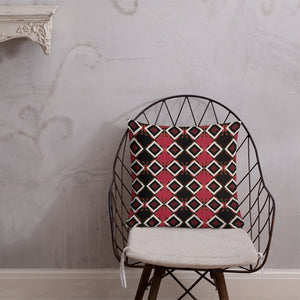 Garabato Pathways Pillow | Afrocentric Decor