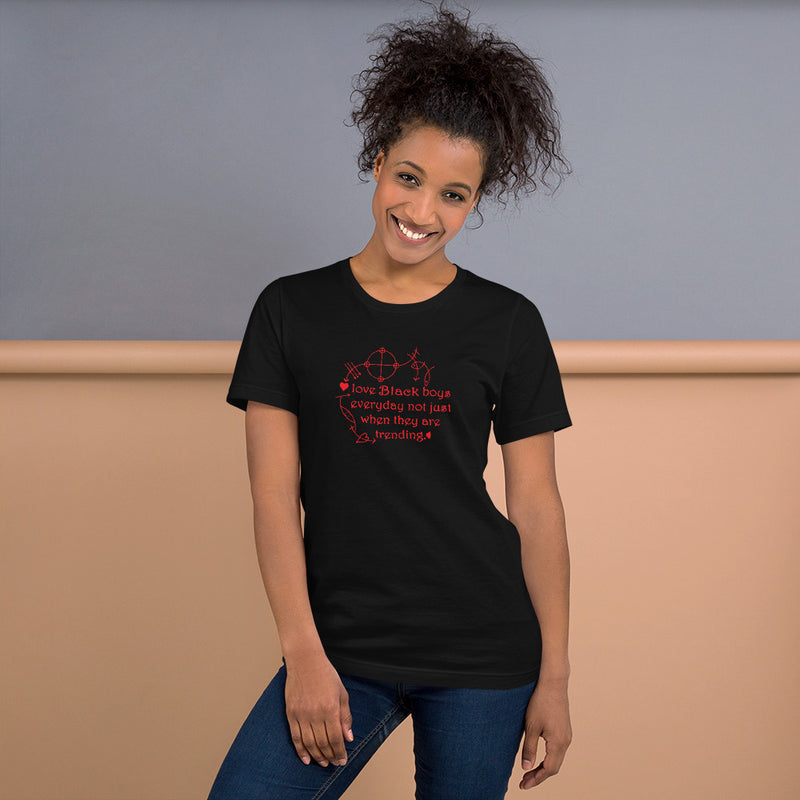 Love Black Boys Everyday T-Shirt | Black Boy Joy
